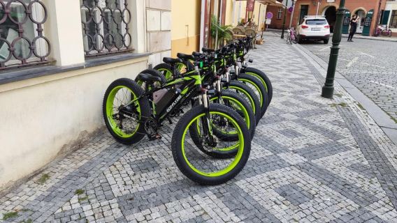 ปราก: ทัวร์ชมจุดชมวิวเมืองด้วยจักรยานไฟฟ้า Fat Bike
