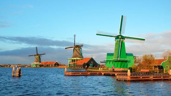 Zaanse Schans: 나무 신발 그림 워크숍