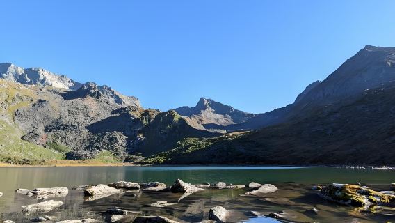 Round-trip from Chengdu: Jiaermengcuo one-day tour(Snow Mountain|forest|Red Rock Beach|Haizi|Light hiking)