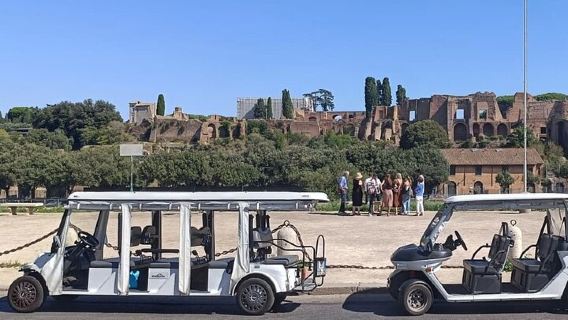Golf Cart Tour Private Experience of Rome's City Center