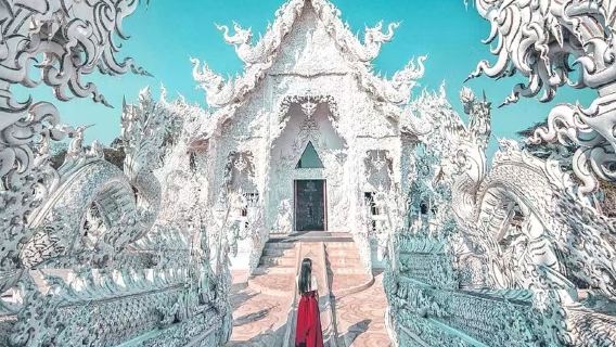 泰國清邁-清萊白廟+藍廟+黑廟散客拼團一日遊【中文導遊】