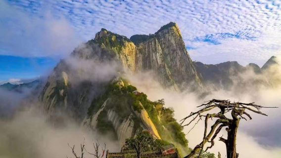 Excursión de un día exclusiva al Monte Hua con guía en inglés (incluye entrada y teleférico, traslado privado)