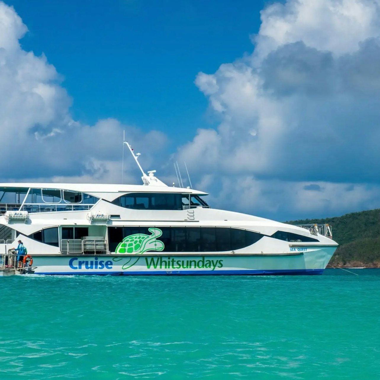 화이트헤이븐 비치: 에어리 비치 출발 크루즈 + 힐 인렛 가이드 투어 + 바비큐