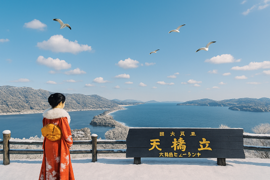 Tur Mendalam Rahasia Laut Kyoto & Kereta Gantung Amanohashidate + Rumah Perahu Ine + Kapal Wisata Te