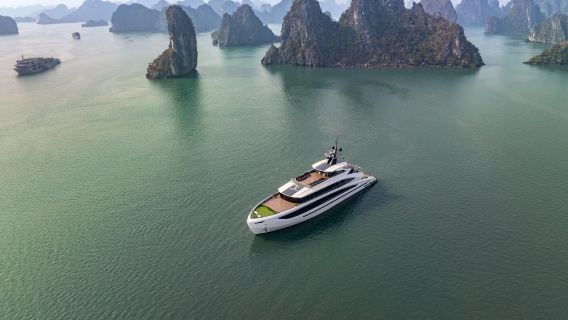 จากฮานอย: ล่องเรือชมวิวอ่าวฮาลองและอ่าวลันฮาพร้อมพายเรือคายัคและแจ็กuzzi