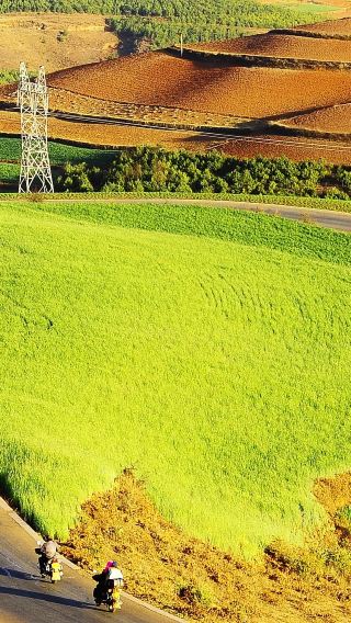 Kunming Dongchuan Red Land Group Day Tour: Marvel at Nature's Artistry in Fiery Red Land
