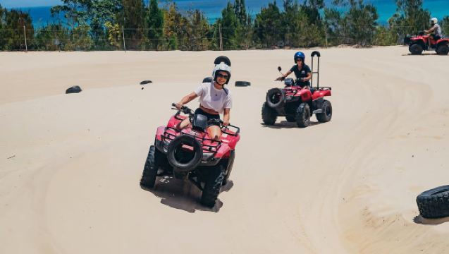 Brisbane Moreton Island ATV Quad Bike Package 1-Day Tour Experience
