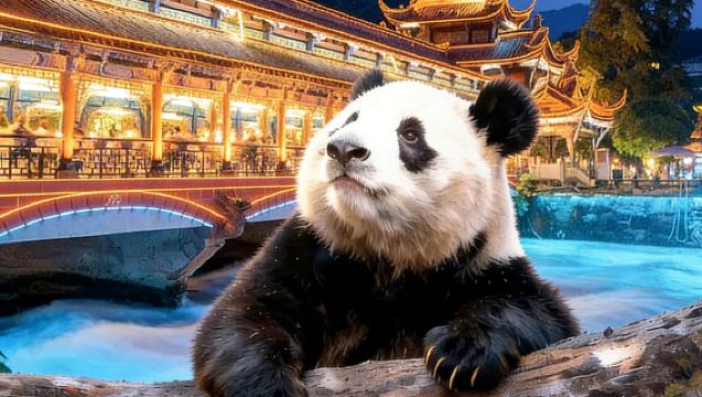 Kleine Gruppe bis zu 8 Personen ◆ Tagesausflug nach Dujiangyan + Panda-Tal + Blaue Tränen ◆ Abholung innerhalb des 3. Rings ◆ Ticket inklusive