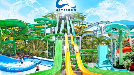 Waterbom Bali Adventure - Unlimited Water Slides and Family Fun