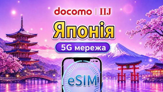 Нативна eSIM Japan docomo 5G | Підтримує Google Maps / TikTok / ChatGPT | Щоденний пакет даних / Пакет із загальним обсягом даних | 1–30 днів | Оплата за календарними днями | QR-код