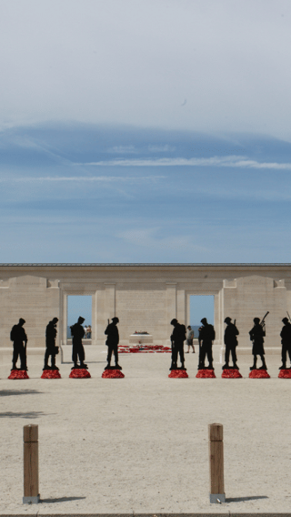 From Gold Beach to Caen - On the Path to Liberation
