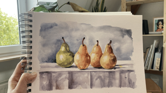 Art Class Berlin: Watercolor Painting Class
