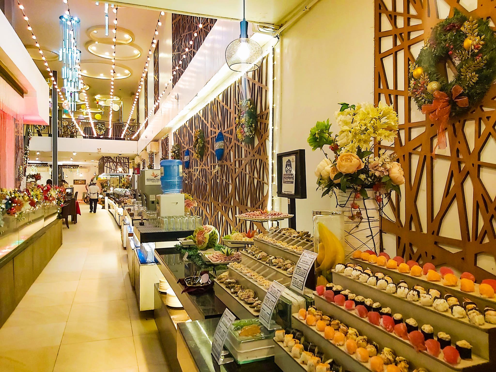 Boracay Buffet Paradise Garden Hotel (5-star hotel buffet with unlimited food and drinks for lunch or dinner)