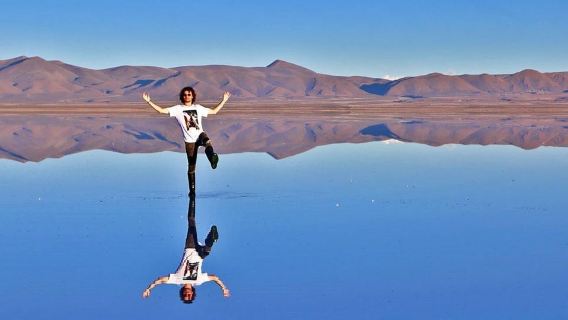 Desde Uyuni: Tour de 1 día por el Salar de Uyuni con almuerzo y atardecer