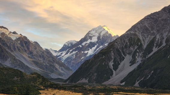 Тур по Новой Зеландии: гора Кука + озеро Текапо + Церковь Доброго Пастыря [маленькая группа до 16 человек с обедом]