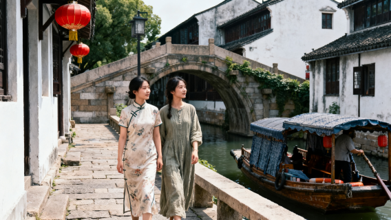 紹興倉橋直街旅拍【跟拍攝影親子照情侶閨蜜兒童跟拍家庭旅拍】