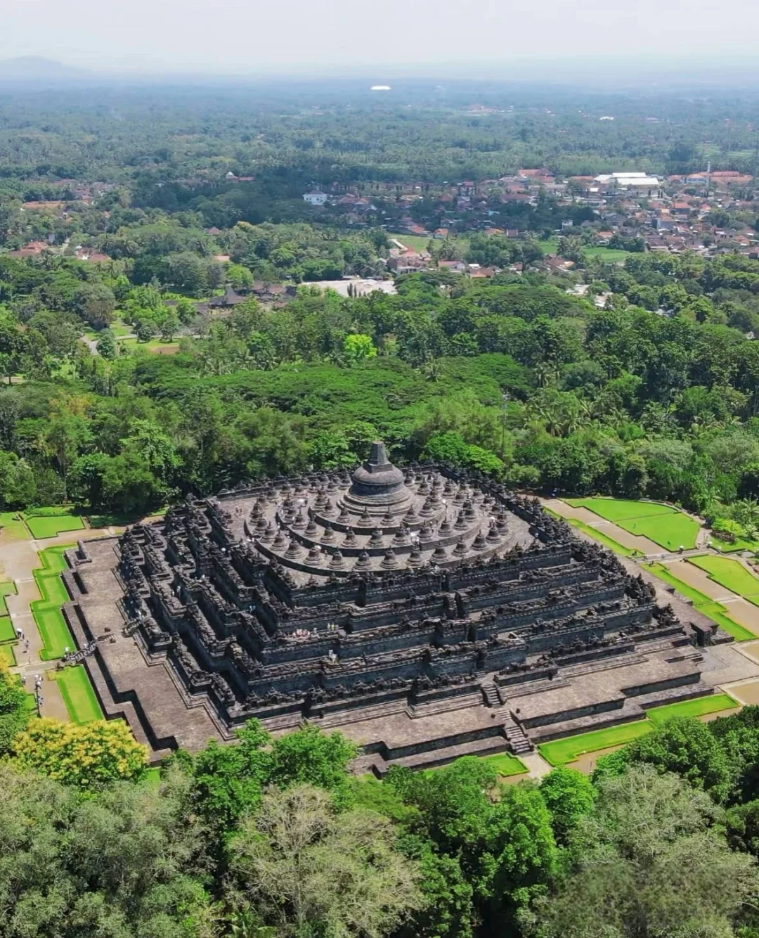 Rondleiding door de Borobudur tempel in Jogjakarta