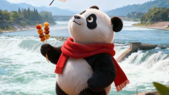 Dujiangyan + Vallée des pandas + Larmes bleues + Ville ancienne de Guanxian | Option de petit groupe de 8/15 personnes avec départ en soirée