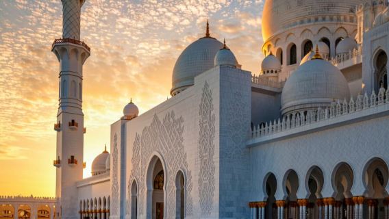 阿布達比豪森宮殿-民俗村-謝赫扎耶德清真寺-總統府一日遊