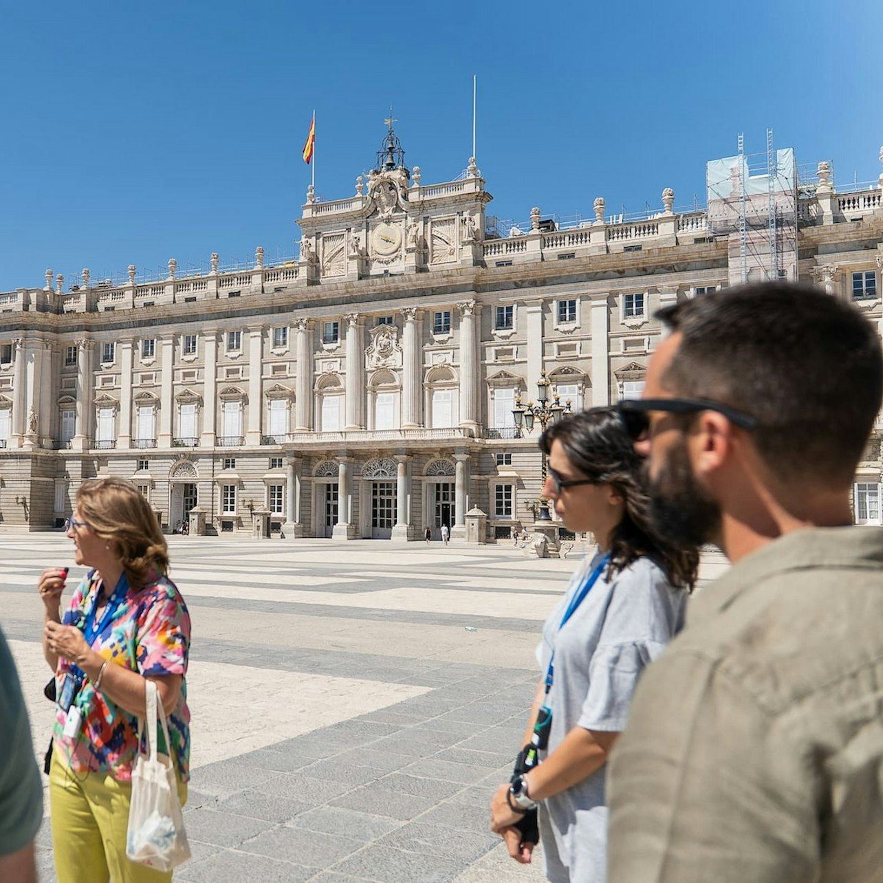 Royal Palace of Madrid: Fast Track Ticket + Guided Tour + Wine Tasting