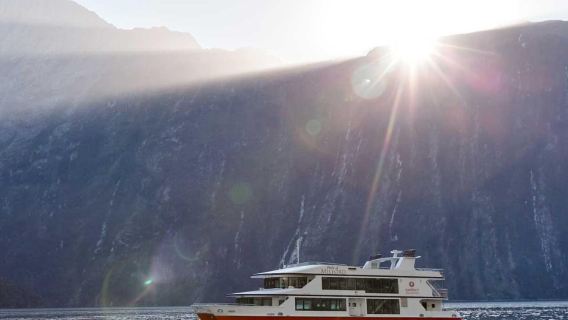 Queenstown, New Zealand: Milford Sound / Piopiotahi Day Tour with Southern Discoveries + Gray Line