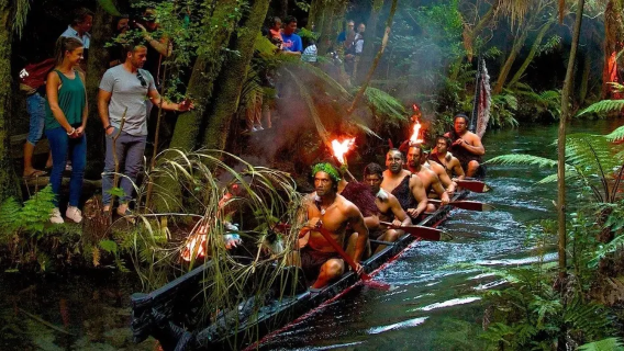 Mitai Maori cultural village in Rotorua, NZ: buffet + cultural experience | optional transfer