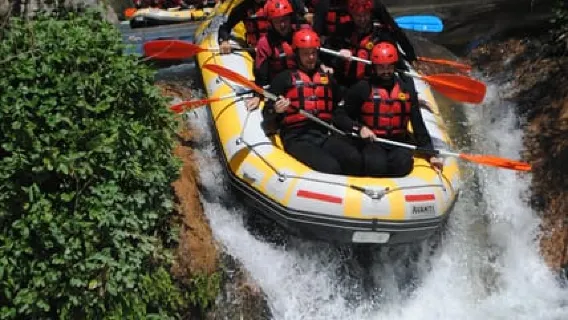 From Valencia: Montanejos Rafting Adventure & Natural Pools