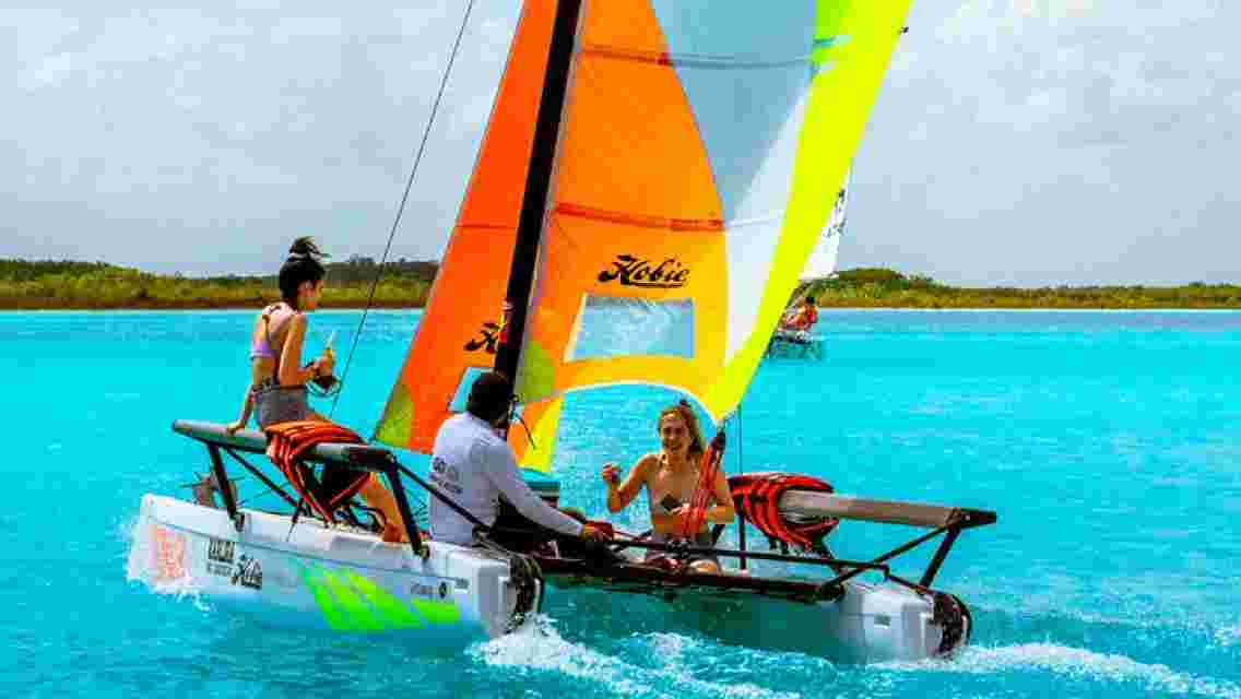 Private Catamaran Tour in Bacalar Lagoon
