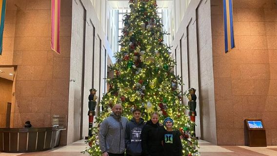 Recorrido por el túnel de Astroville en el centro de Houston (con aire acondicionado)