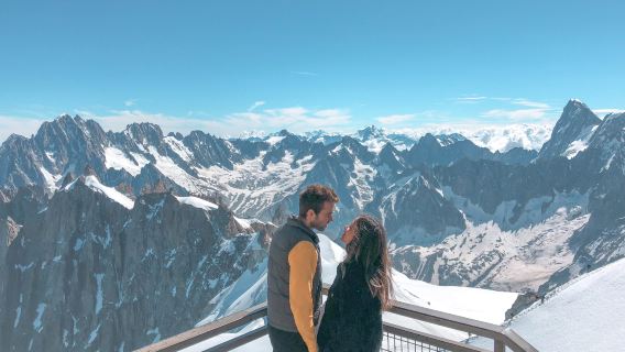 Chamonix, France + Mont Blanc + Aiguille du Midi / Ice Sea Train one-day tour(Round-trip from Geneva)