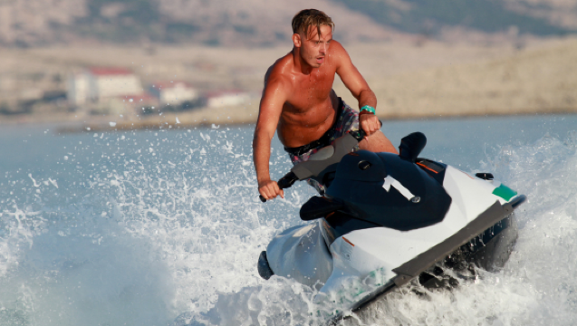 Пляж Паттайя: Приключение на гидроцикле