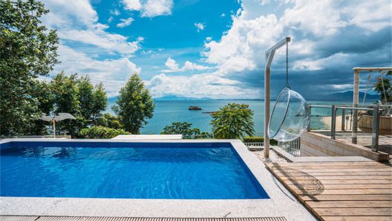 北海銀灘秀映潮雕區·過夜露營【北海銀灘5房營地「私家花園+自助廚房」團建派對休閒】