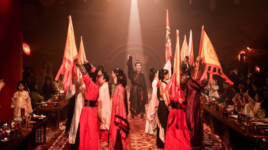 佛山禪城探秀 嶺南宮廷盛宴沉浸式體驗(嶺南盛宴+沉浸式劇情晚宴+特色美食+可選漢服換裝體驗+盛宴融古今+味