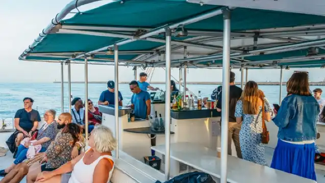 Valencia: Sailing Catamaran Cruise with Sunset Option and DJ