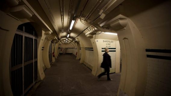 Aldwych: Visita guiada a la estación de metro oculta