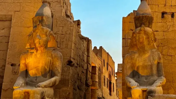 tour di un giorno a Luxor tra la riva orientale e occidentale del Nilo