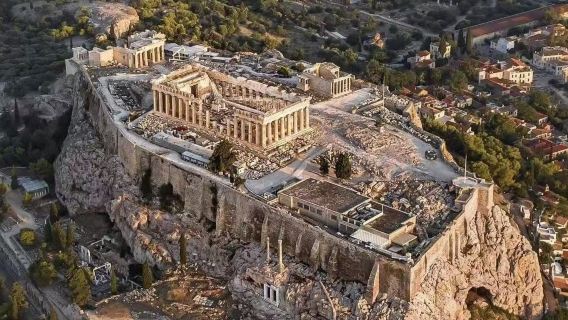 希臘雅典衞城與神廟+波塞冬神廟+憲法廣場+羅馬市集一日遊