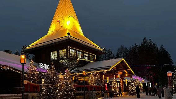 芬蘭-羅瓦涅米教堂+聖誕老人村一日遊 中文司導 精品小團