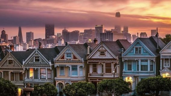 美國三藩市彩繪女士+市政中心+卡斯楚區+普蕾西迪奧一日遊