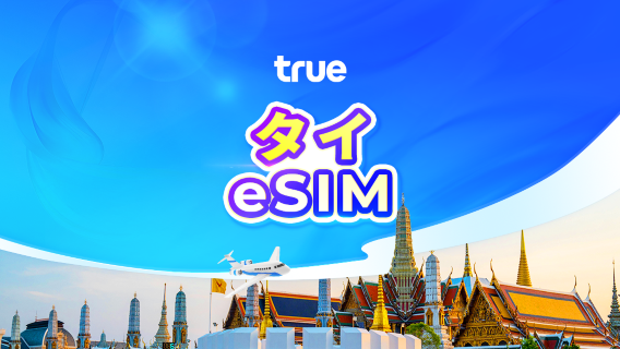 タイ Truemove正規 5G eSIM | 合計35GB/50GB | タイ国内電話番号付き | 24時間課金 | QRコード