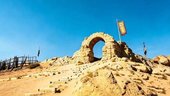 (純玩)寧夏銀川·鎮北堡西部影城+賀蘭山岩畫+西夏陵一日遊