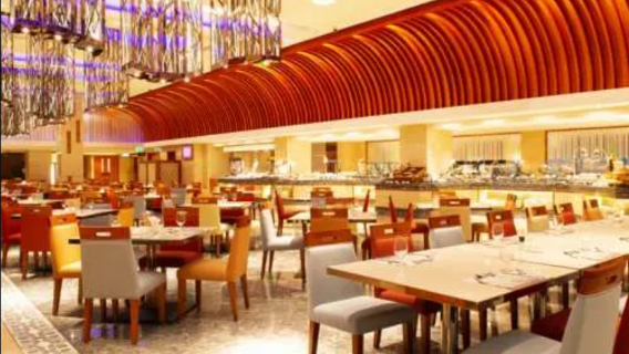 Buffet lunch/dinner at Macau Jai Alai Hotel