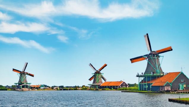 荷蘭阿姆斯特丹來回-風車村+羊角村一日遊【市區飯店接駁】