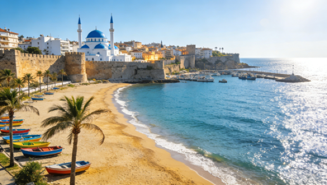 安塔利亞療癒路線-羅馬海港-紅色尖塔-安塔利亞海灘1日包車遊