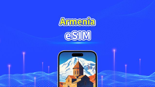 eSIM Armenia | 4G | Paquete de Datos Diario/Total | 1–30 días | Facturación 24 Horas | Código QR
