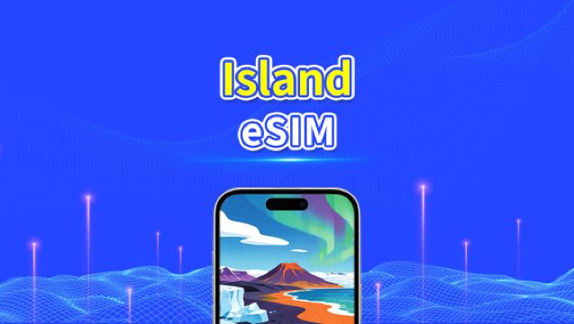 eSIM Island | Highspeed-Daten | 5G/4G | Tagesdaten/Datentarif | 24 Stunden | 1–30 Tage | QR-Code