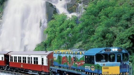 Pergi-balik Cairns: Meneroka Kuranda dengan Kereta Api Mini | Merangkul Taman Semula Jadi Hutan Hujan Tropika Australia