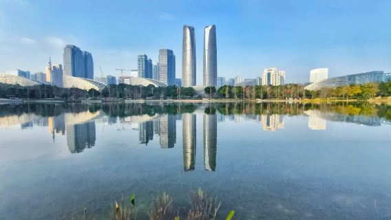 Kuil Wenshu Chengdu Sichuan + Jalan Kuixing Lou + Menara Berkembar Bandar Kewangan Chengdu lawatan sehari sewaan peribadi [tidak termasuk tiket