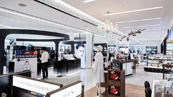 Ventaja de compras en Shinsegae Duty Free Myeongdong + Regalo de tarjeta de conexión gratuita
