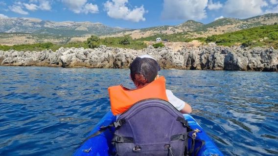 Himara:Kayak Full-Day Rental Incl.Waterproofbag+Life jackets